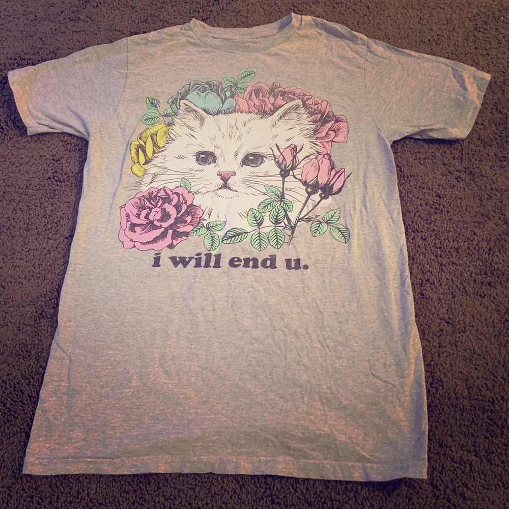 Novelty Cat T-Shirt